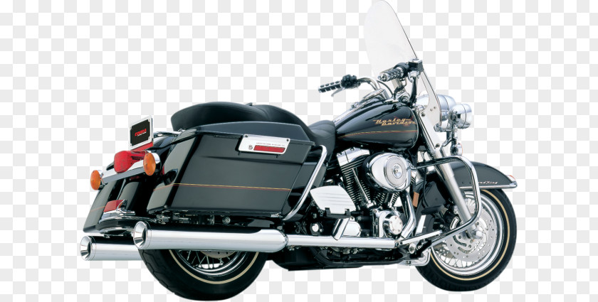 Motorcycle Exhaust System Harley-Davidson Touring Electra Glide PNG
