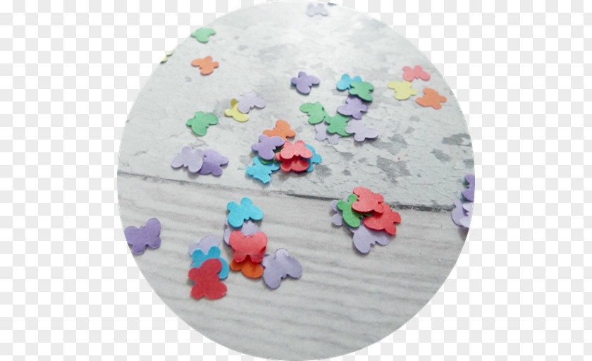Paper Confetti Party Textile PNG
