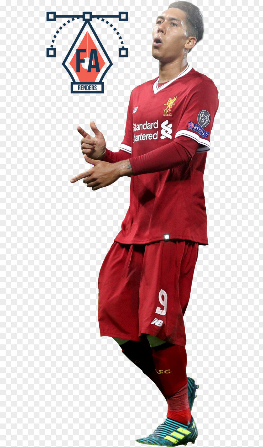 Roberto Firmino Liverpool F.C. 2017–18 UEFA Champions League Jersey Football PNG