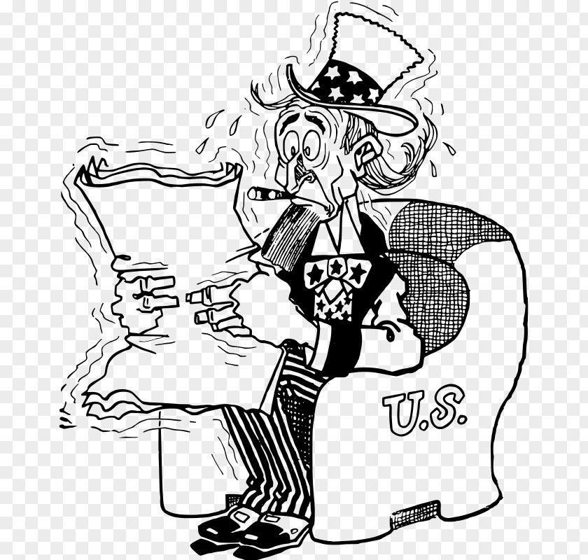 United States Uncle Sam Nervous System Clip Art PNG