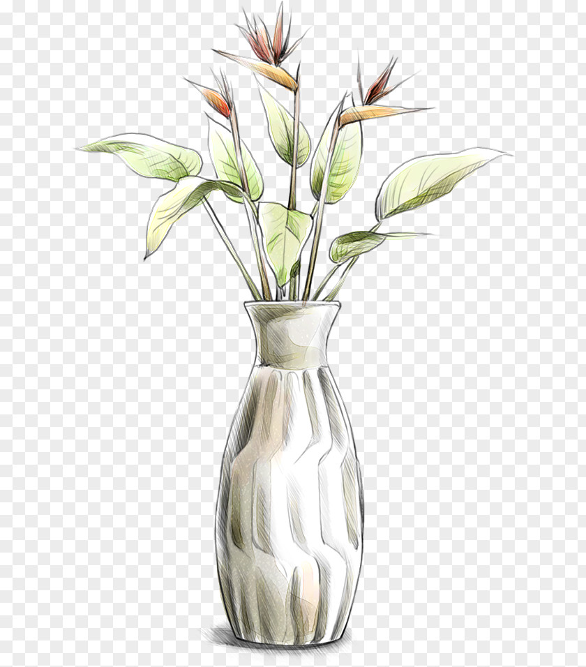 Vase Flowerpot Flower Artifact Plant PNG
