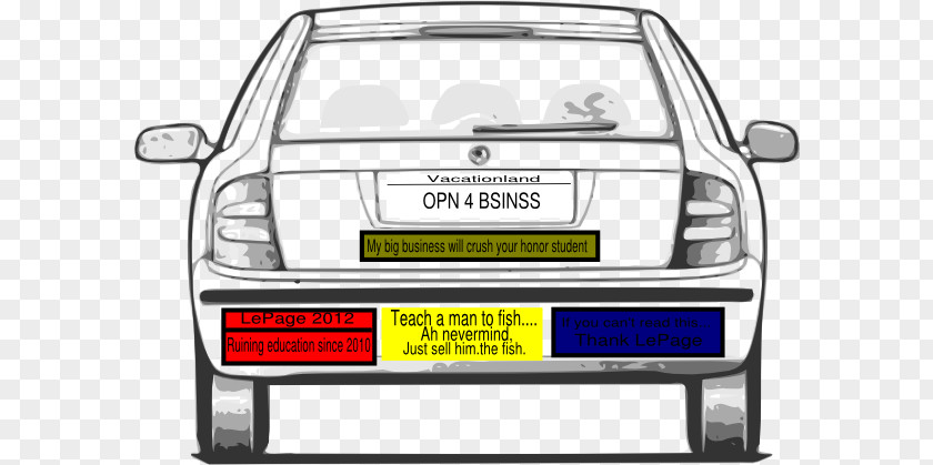 Bumper Car City Vehicle License Plates Fiat Clip Art PNG