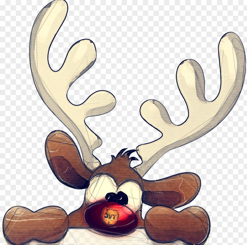 Fawn Horn Reindeer PNG