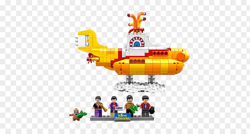 Lego Ideas LEGO 21306 Yellow Submarine The Beatles PNG