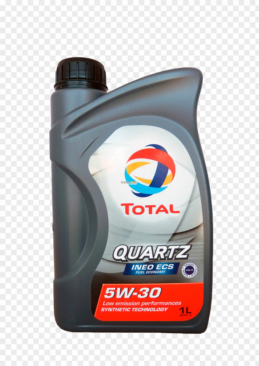 Oil Motor Total QUARTZ INEO ECS 5W-30 Car 5 Litre PNG