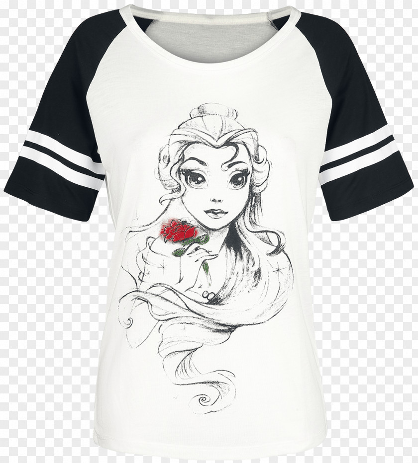 T-shirt Belle Beast Clothing Mrs. Potts PNG