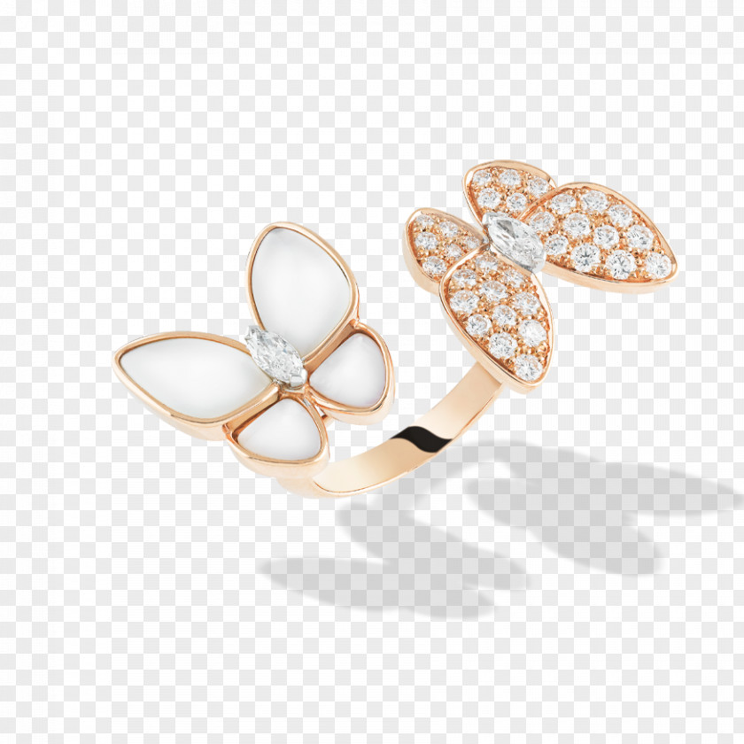 Van Cleef & Arpels Diamond Ring Earring Jewellery PNG