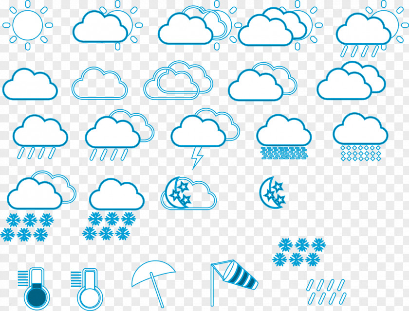 Weather Forecast Icon Graphic Design Brand Pattern PNG