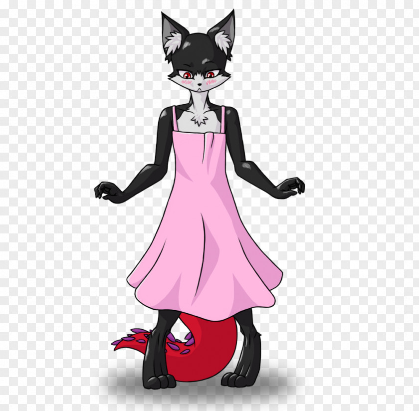 Don't Dress Revealing Manners Cat Legendary Creature Costume Design Cartoon PNG