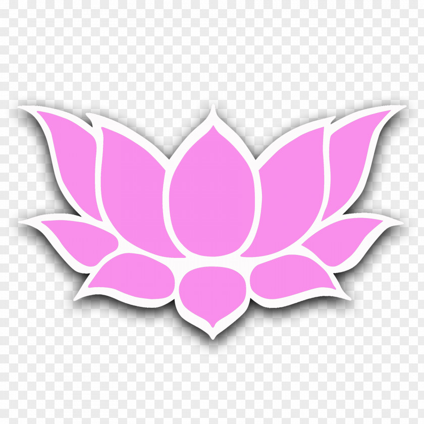 Flower Plant Pink Logo Petal Lotus Family Magenta PNG