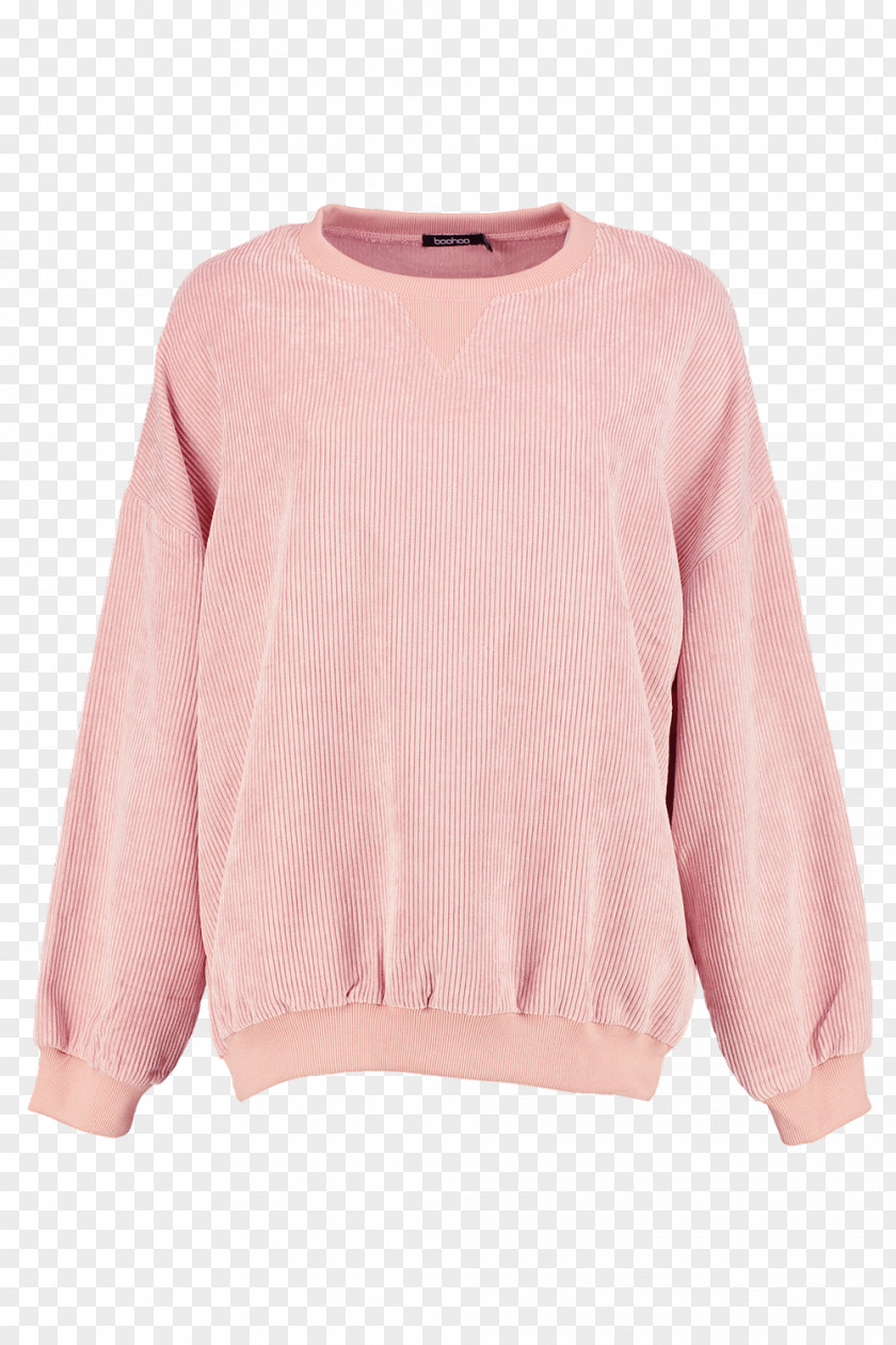 Gifts To Send Non-stop Sleeve Shoulder Sweater Blouse Pink M PNG
