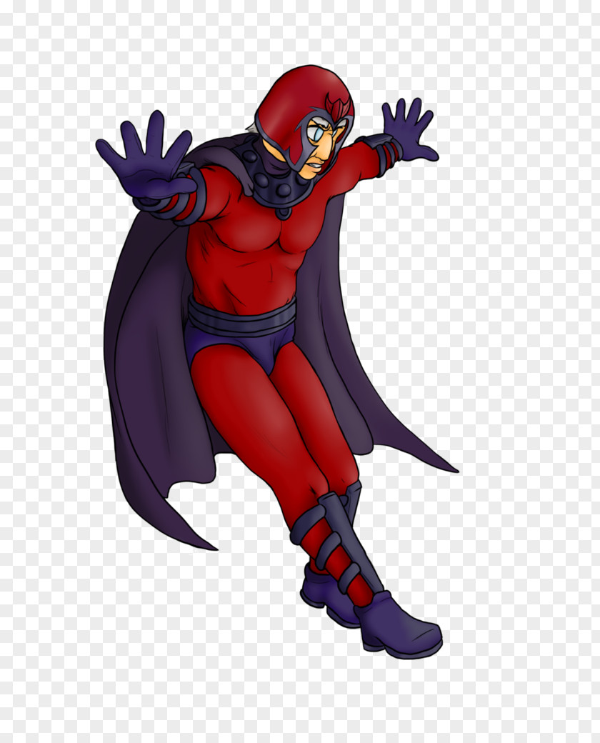 Magneto Superhero Figurine Supervillain Cartoon PNG