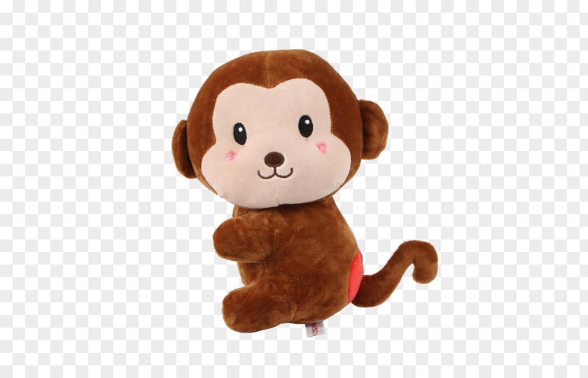 Monkey Stuffed Animals & Cuddly Toys Doll Plush PNG
