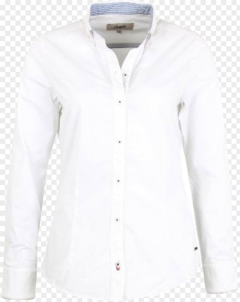 Polo Shirt Blouse White Sleeve PNG