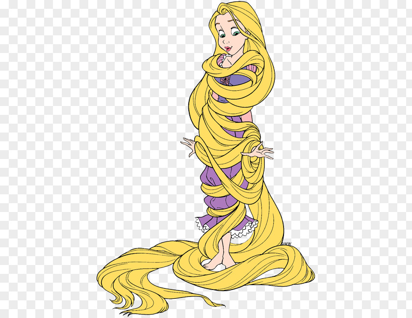 Rapunzel Gothel Fan Art Clip PNG