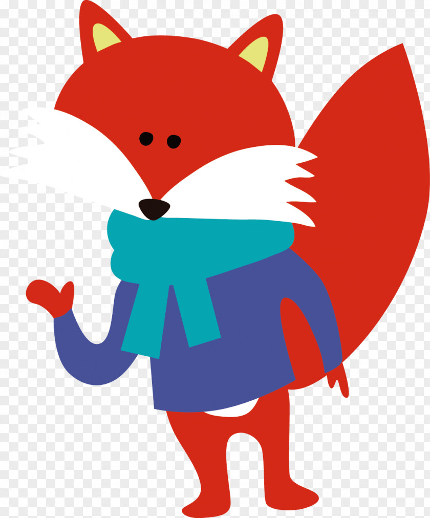 Vector Cartoon Fox Numerical Digit Animal 0 Illustration PNG