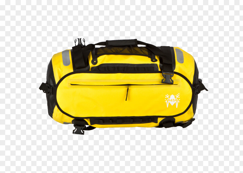 Bag Duffel Bags Backpack Blue Yellow PNG