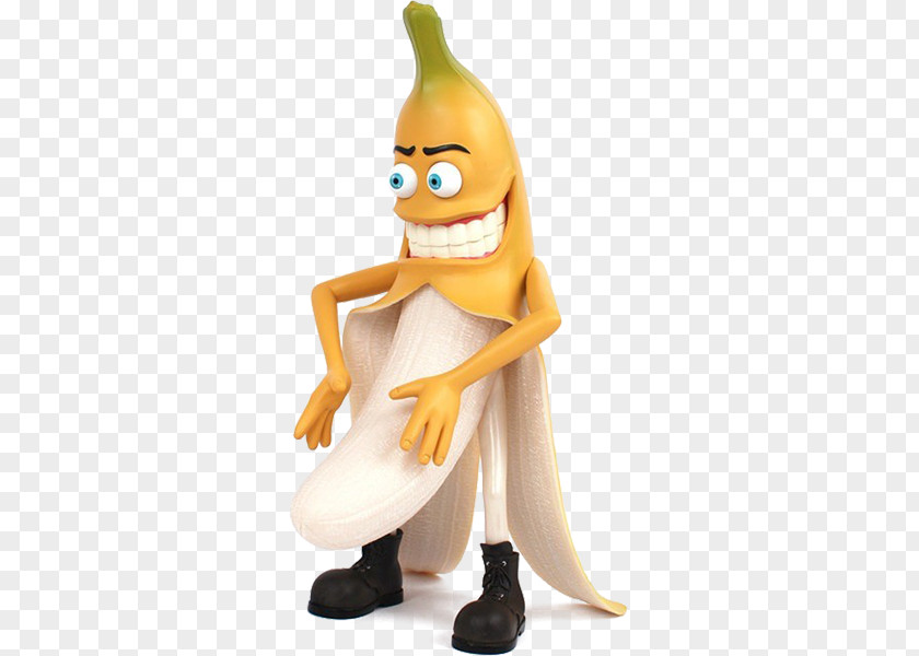 Banana Personified Villain T-shirt Price PNG