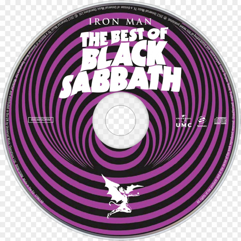 Black Sabbath Master Of Reality Album Compact Disc 0 PNG