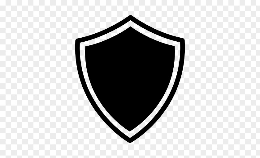 Black Shield Symbol PNG