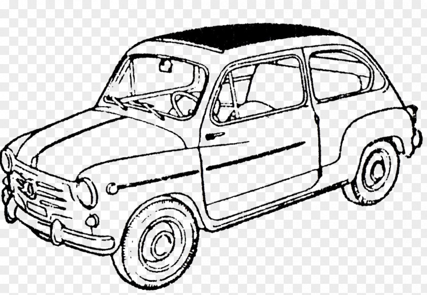 Car Fiat 600 Automobiles Bizzarrini PNG