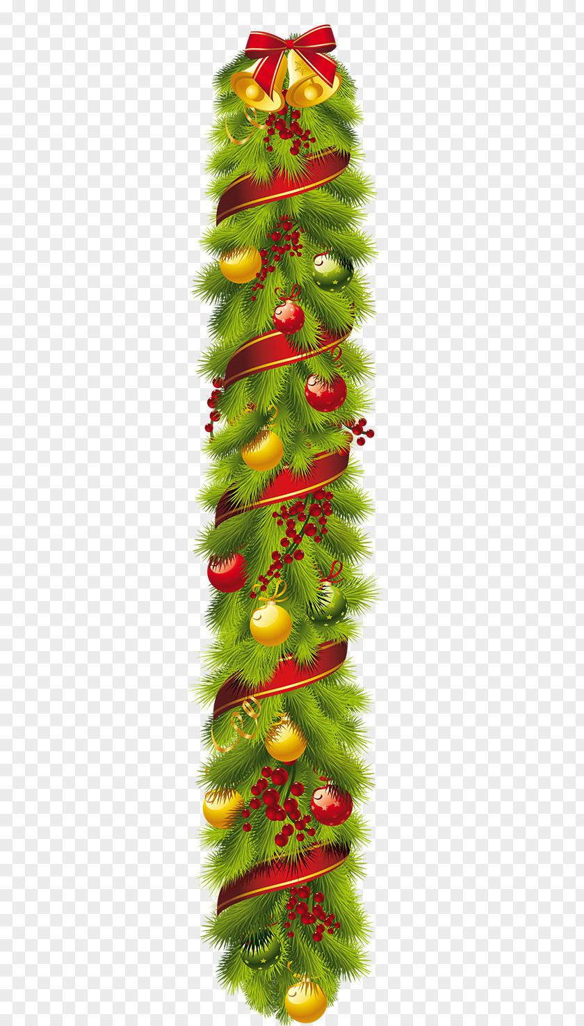 Christmas Decoration Ornament Garland Clip Art PNG