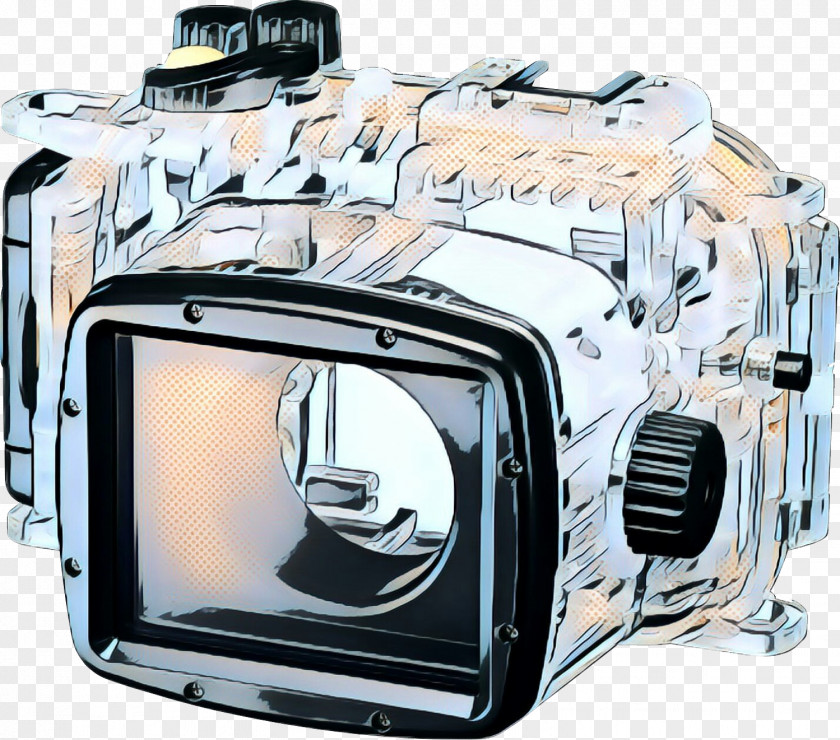 Electronics Accessory Singlelens Reflex Camera Pop Art Retro Vintage PNG