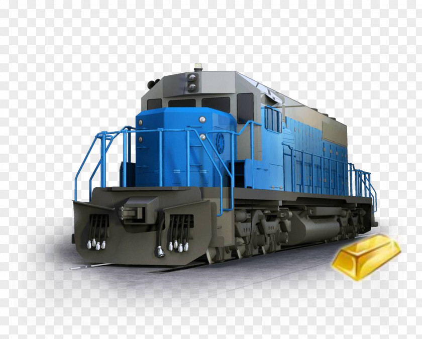 Train Railroad Car Rail Transport Machine Locomotive PNG