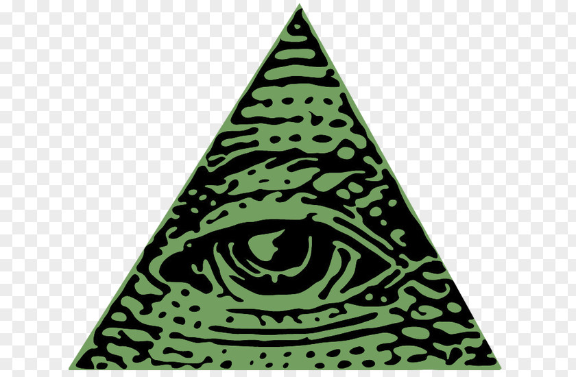 Triangle Eye Of Providence Illuminati Freemasonry Secret Society PNG