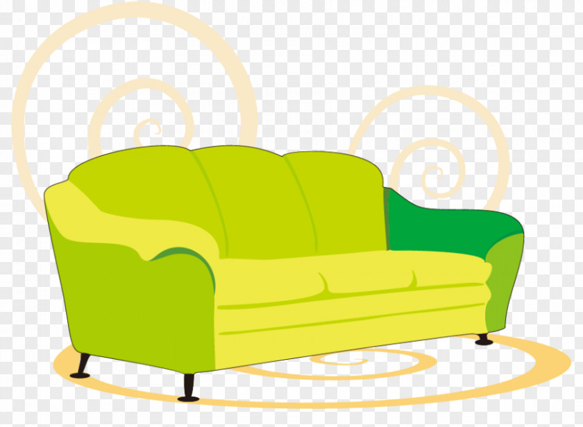 Chair Furniture Green Clip Art PNG