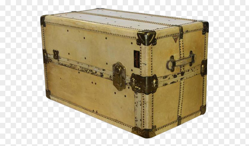 Goyard Trunk Antique Table Travel PNG