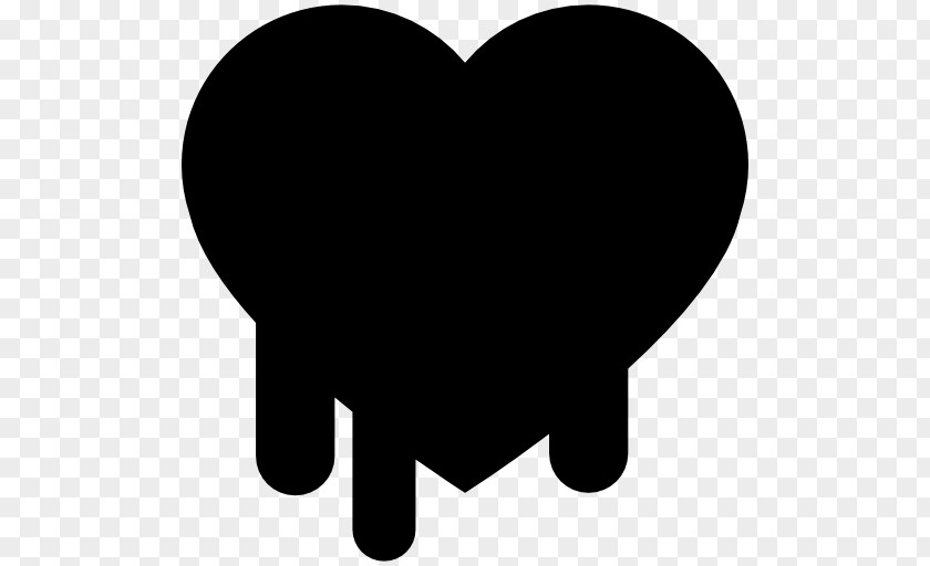 Heart Symbol Melting Clip Art PNG