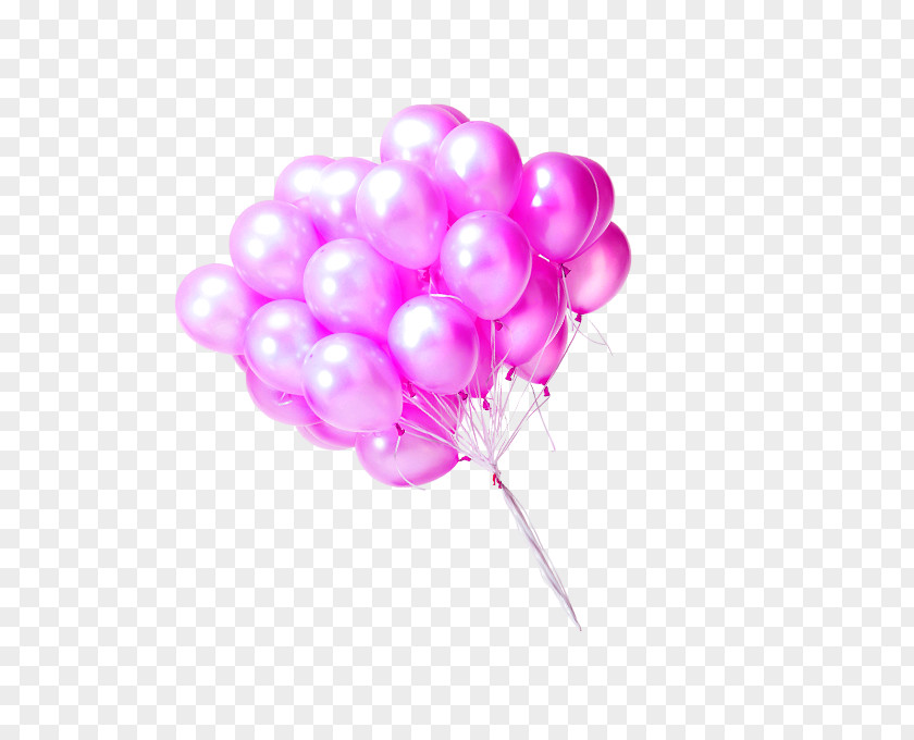 Purple Dream Balloon Decoration Pattern Vecteur PNG