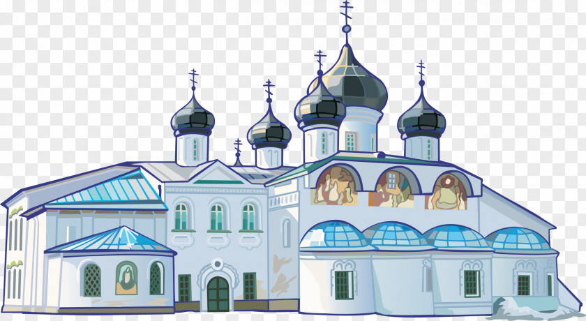 Castle Russia Europe Temple Drawing Clip Art PNG