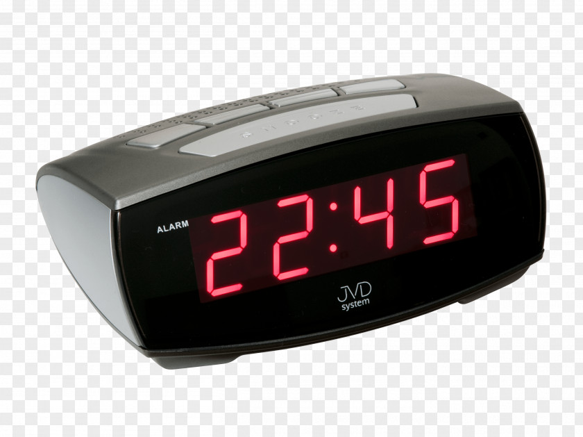 Clock Alarm Clocks Digital Data Electric Battery Display Device PNG
