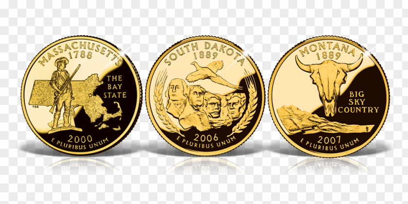 Coin Delaware River Gold Silver PNG