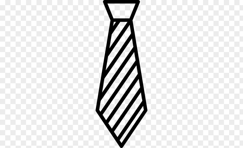 Line Necktie White PNG