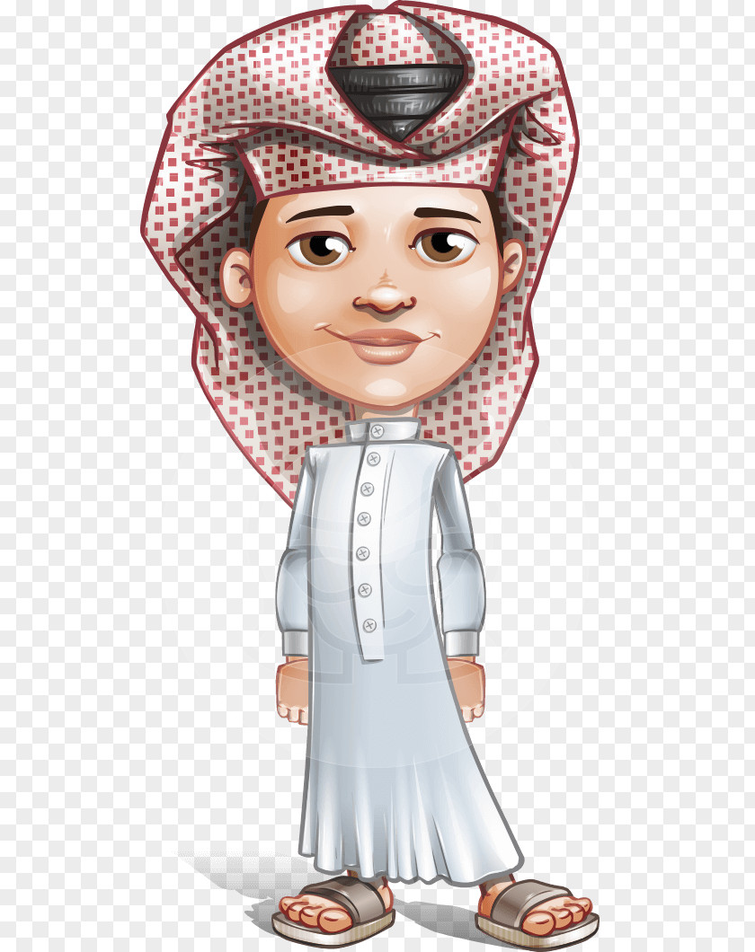 Arabic Cartoon Child Muslim Male Islam PNG