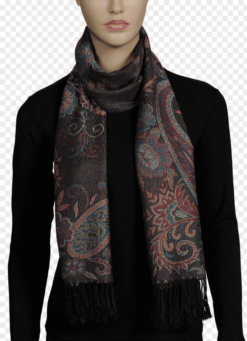 Scarf Paisley Foulard Neck Klud PNG