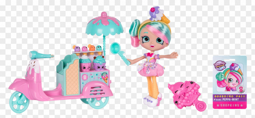 Scooter Shopkins Shoppies Peppa Mint Ice Cream Amazon.com PNG