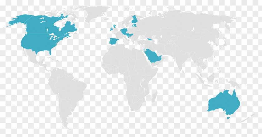 World Map English Serbian PNG