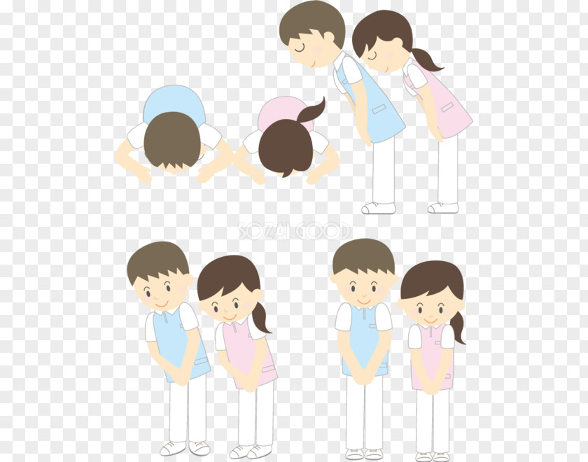 Ai.zip Bowing Japan 会釈 Clip Art PNG