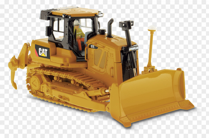 Bulldozer Caterpillar Inc. D7 Continuous Track Tractor PNG