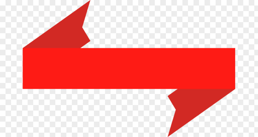Carmine Red Flag Arrow PNG