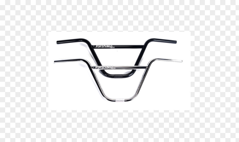 Chromium Plated BMX Bicycle Handlebars Cycling 41xx Steel PNG