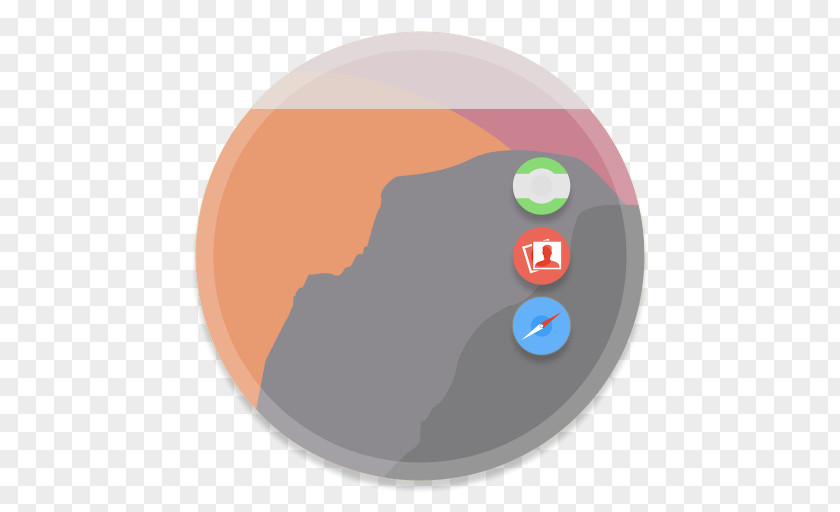 Desktop Icon Logo Brand Circle PNG