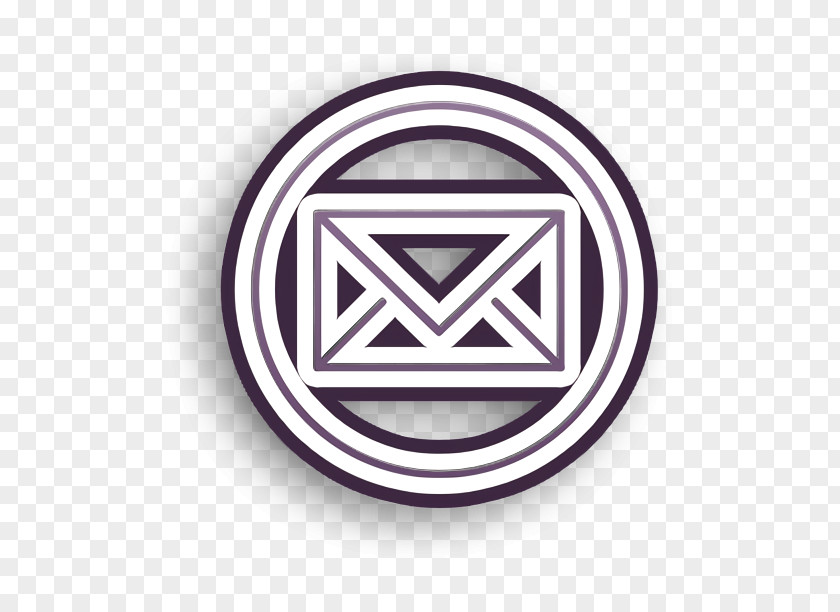 Emblem Blackandwhite Email Icon Envelope Letter PNG