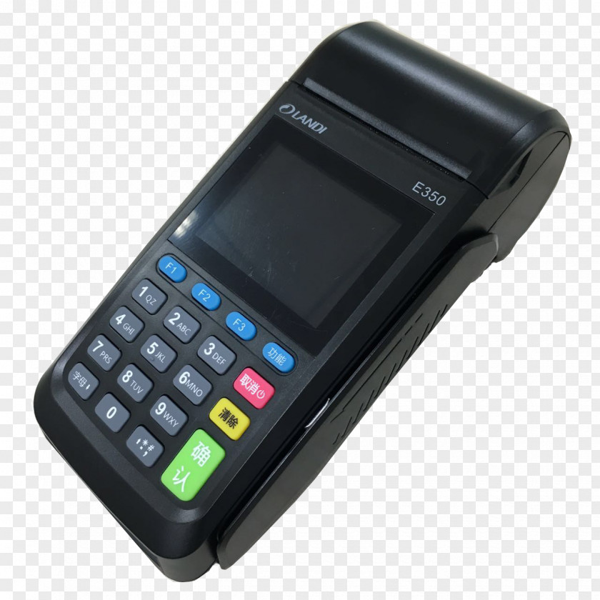 Pos机 Feature Phone Numeric Keypads Handheld Devices Electronics PNG