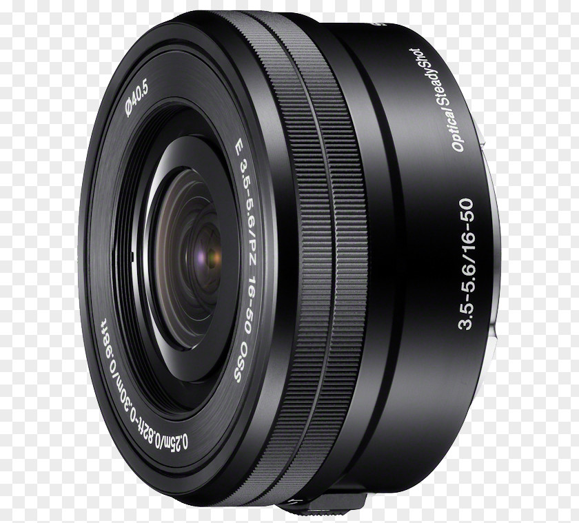 Sony α6000 E PZ 16-50mm F/3.5-5.6 OSS E-mount Camera Lens PNG