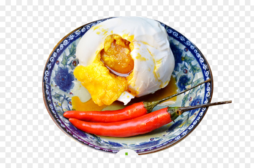 Spicy Salted Duck Eggs Egg Breakfast Vegetarian Cuisine PNG